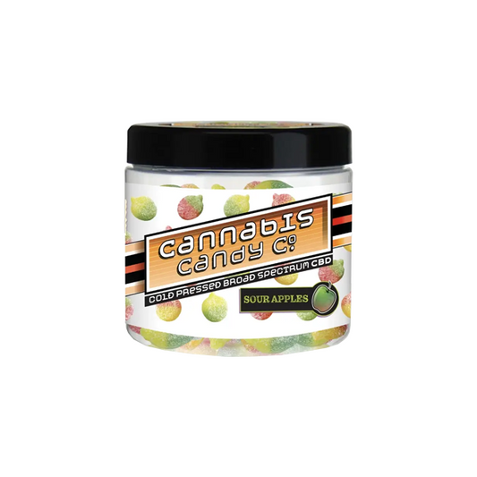 Cannabis Candy Co 1600mg Cold Pressed CBD Gummies - 40 Gummies