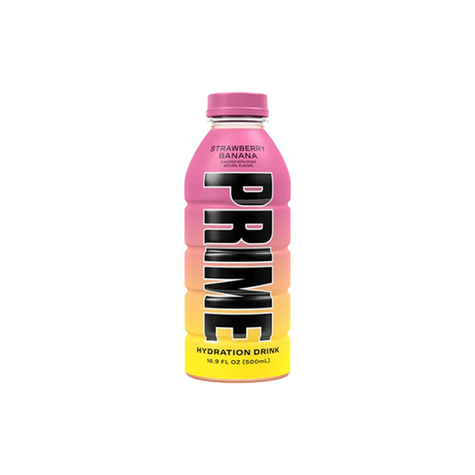 PRIME Hydration USA Strawberry Banana Sports Drink 500ml