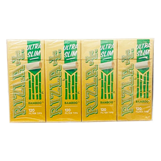 Paquete de 20 puntas de filtro Rizla Bamboo Ultra Slim