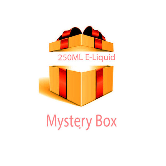 250ml E-liquid MYSTERY BOX + Nic Shots