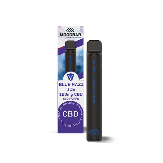 Moodbar 120mg CBD Disposable Vape Pen - 2ml 600 Puffs