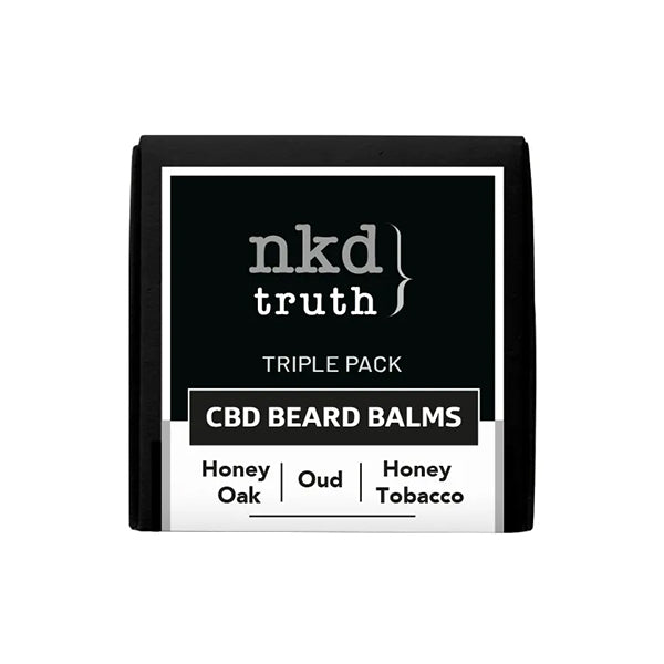 NKD Set de regalo de bálsamo especial para barba con infusión de CBD de 300 mg