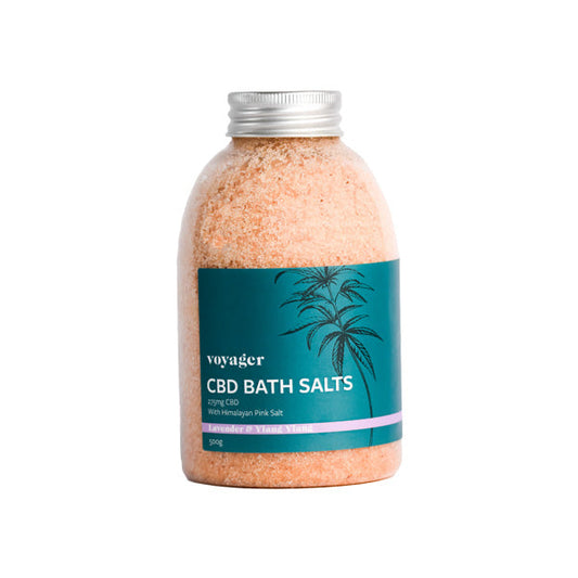 Voyager 275mg CBD Lavender & Ylang Ylang Bath Salts - 500g