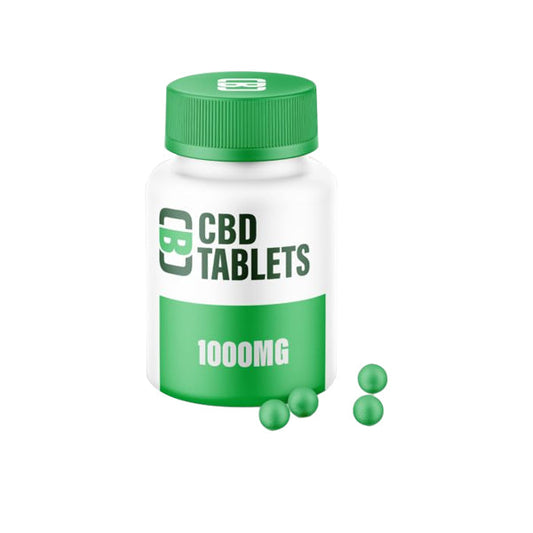CBD Asylum Tablets 1000mg CBD 100 Tablets (BUY 1 GET 2 FREE)