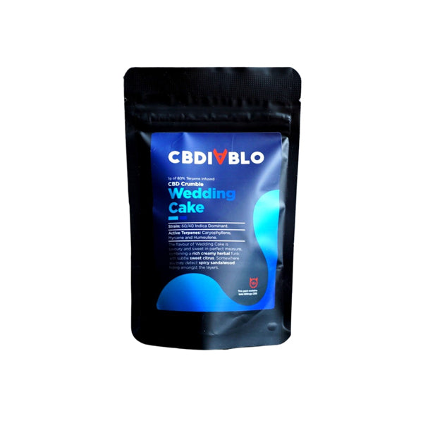 CBDiablo 800mg Geniş Spektrumlu CBD Crumble - 1g