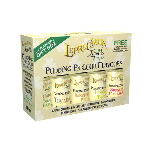 Leprechaun Pudding Parlour E-liquids Gift Box (70VG-30PG)