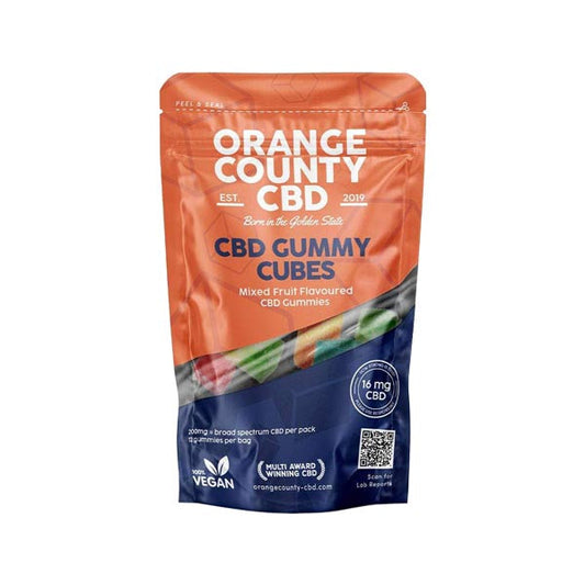 Orange County CBD 200 mg Cubitos de gominola - Bolsa de sorpresas