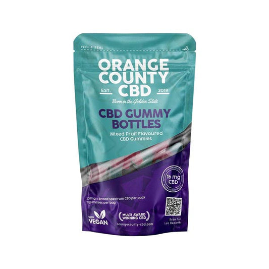 Botellas gomosas de CBD de 200 mg de Orange County - Bolsa de sorpresas