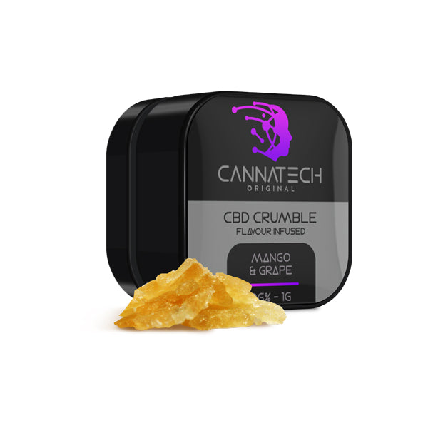 Cannatech 95% CBD 3% CBG Crumble - 1g