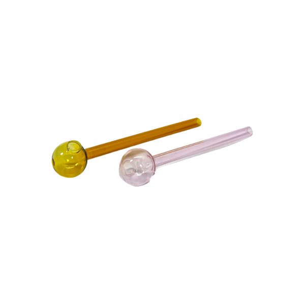 10 pipas de cristal para fumar con forma de globo de 15 cm - BL132 - GS1054