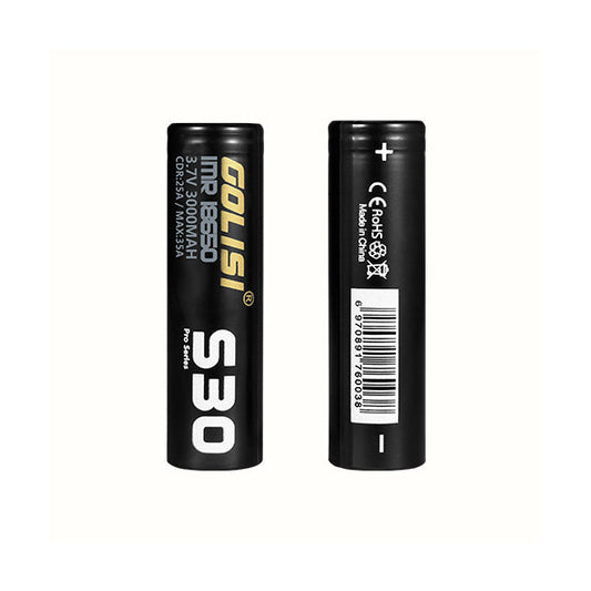 Bateria Golisi S30 18650 3000mAh 25A