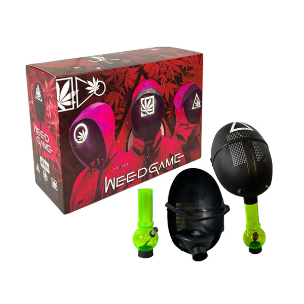 Bong de máscara acrílica Weed Game - GS1151 (WG-011)