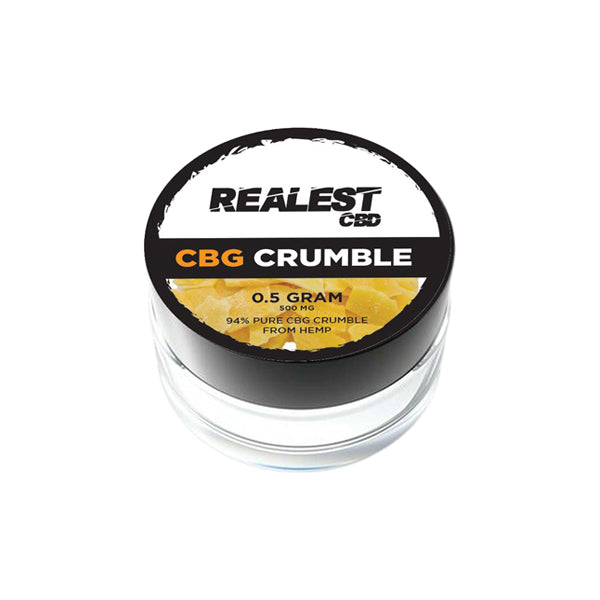 Realest CBD 500mg CBG Crumble (COMPRE 1 OBTENGA 1 GRATIS)