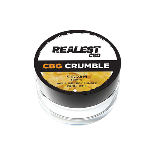 Realest CBD 5000mg CBG Crumble (COMPRE 1 OBTENGA 1 GRATIS)