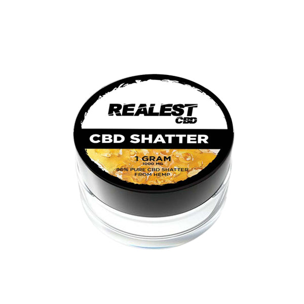 Realest CBD 1000mg CBD Shatter (COMPRE 1 OBTENGA 1 GRATIS)