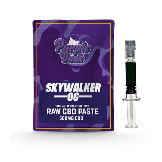 Pasta cruda de CBD Purple Dank de 1000 mg con terpenos naturales - Skywalker OG (COMPRA 1 LLÉVATE 1 GRATIS)