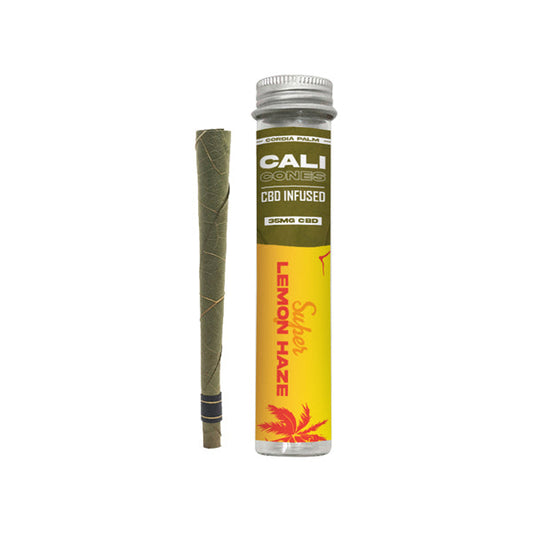 CALI CONES Cordia 30mg Tam Spektrumlu CBD Infused Palm Cone - Süper Limon Haze