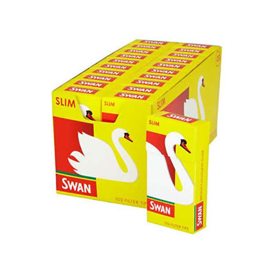 20 Swan Slim PreCut Filtre Ucu